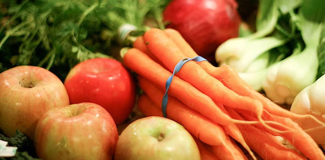 vitaminai daržovėse ir vaisiuose